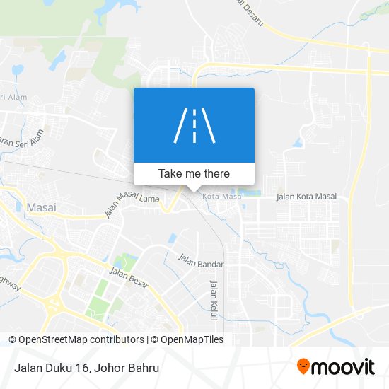 Jalan Duku 16 map