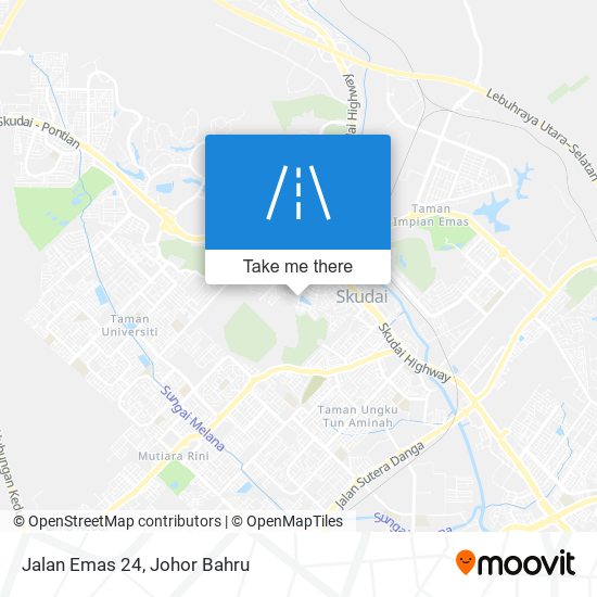 Jalan Emas 24 map