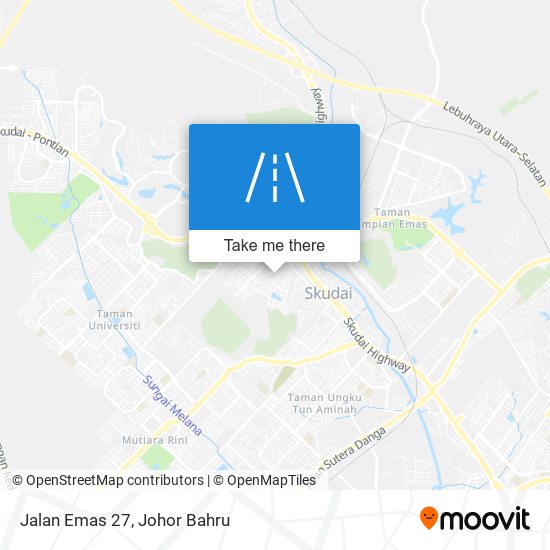 Jalan Emas 27 map