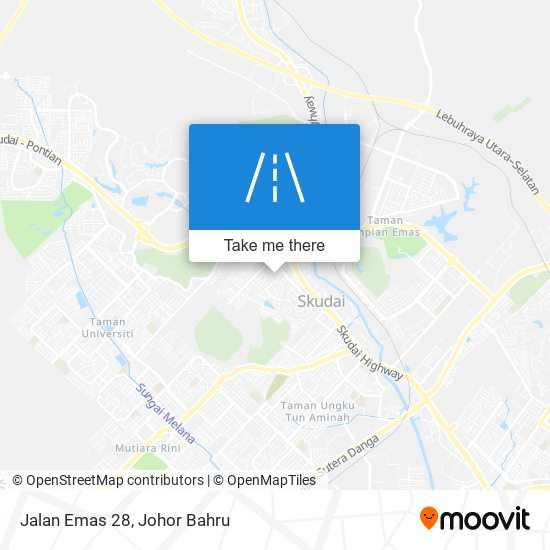 Jalan Emas 28 map