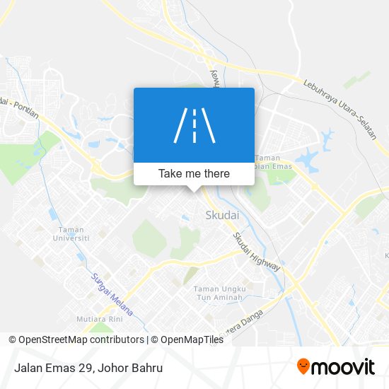 Jalan Emas 29 map