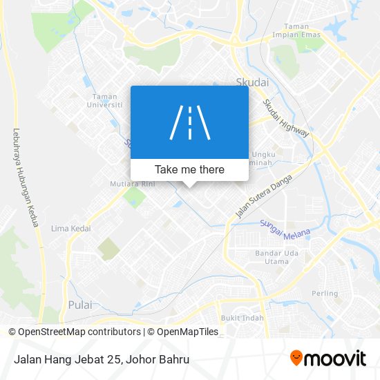 Jalan Hang Jebat 25 map