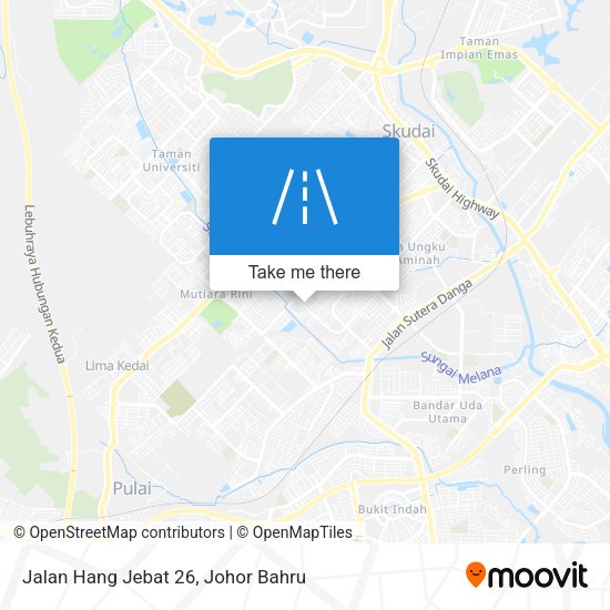 Jalan Hang Jebat 26 map