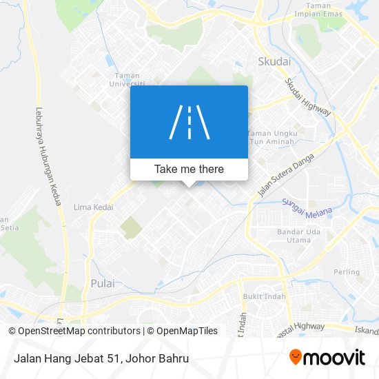 Jalan Hang Jebat 51 map