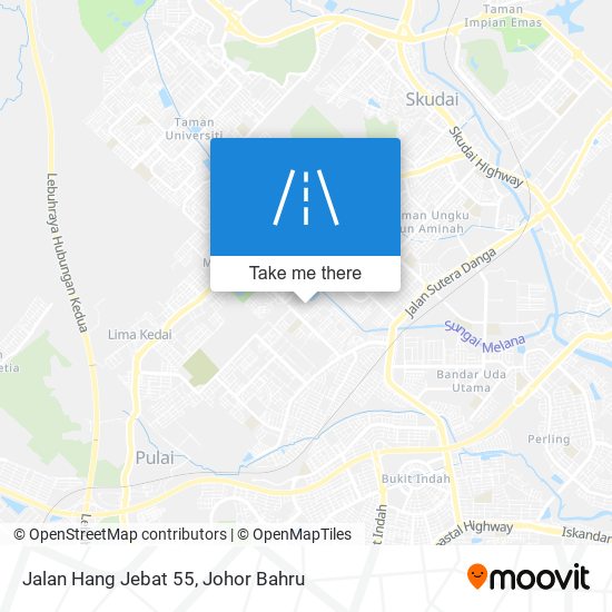 Jalan Hang Jebat 55 map