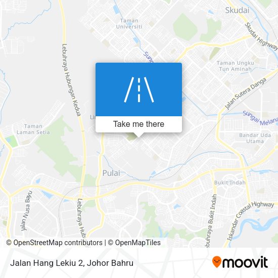 Jalan Hang Lekiu 2 map