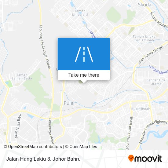 Jalan Hang Lekiu 3 map