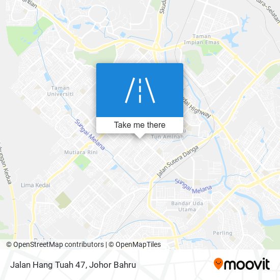 Jalan Hang Tuah 47 map