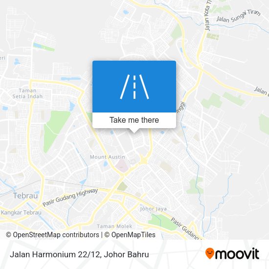 Jalan Harmonium 22/12 map