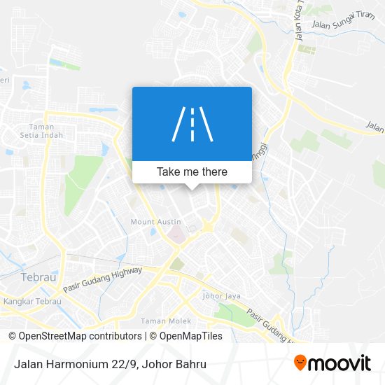 Jalan Harmonium 22/9 map