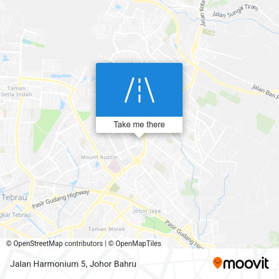 Jalan Harmonium 5 map
