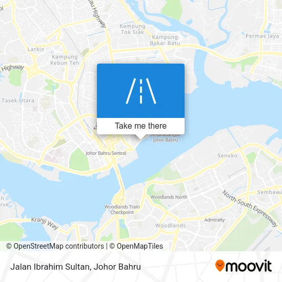 Jalan Ibrahim Sultan map