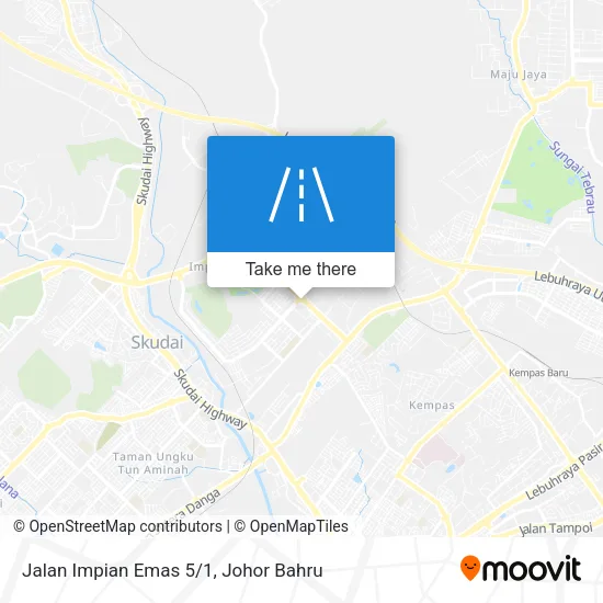 Jalan Impian Emas 5/1 map