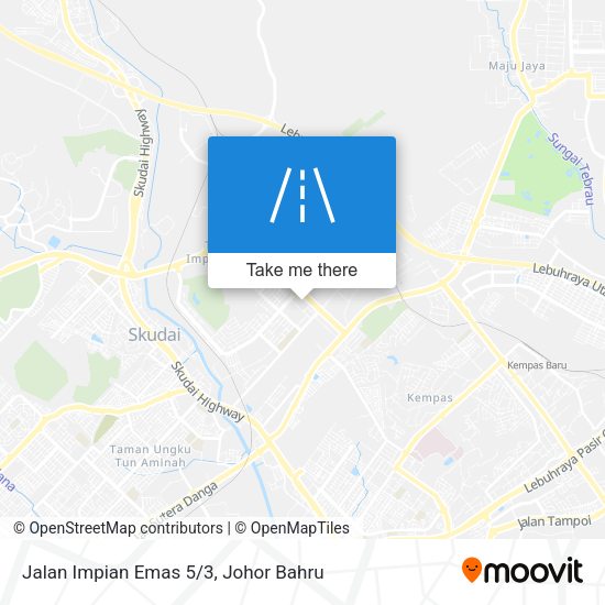 Jalan Impian Emas 5/3 map