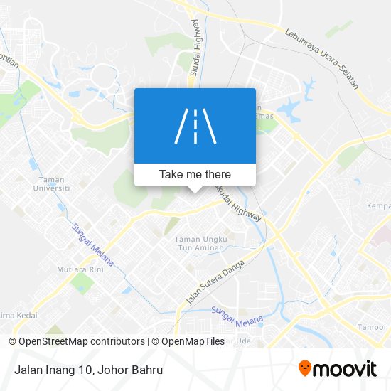 Jalan Inang 10 map