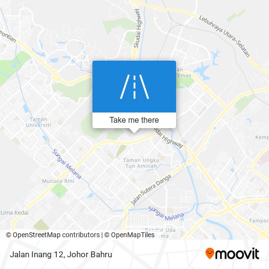 Jalan Inang 12 map