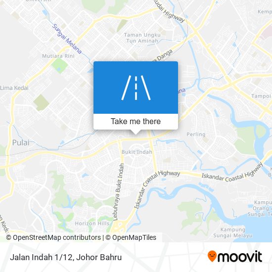 Jalan Indah 1/12 map