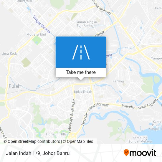 Jalan Indah 1/9 map