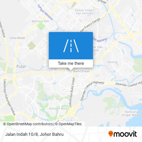 Jalan Indah 10/8 map