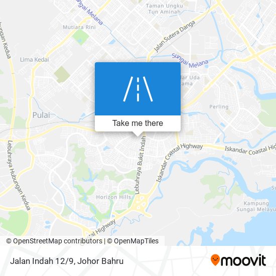 Jalan Indah 12/9 map