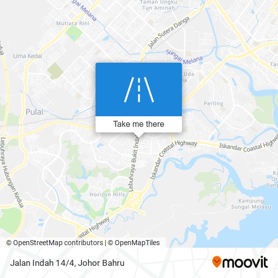 Jalan Indah 14/4 map