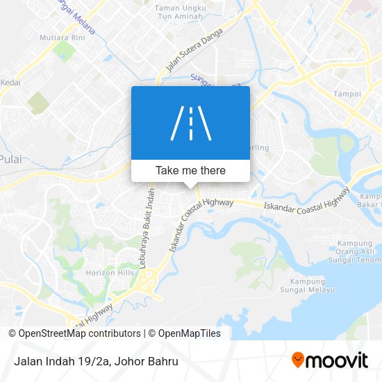 Jalan Indah 19/2a map