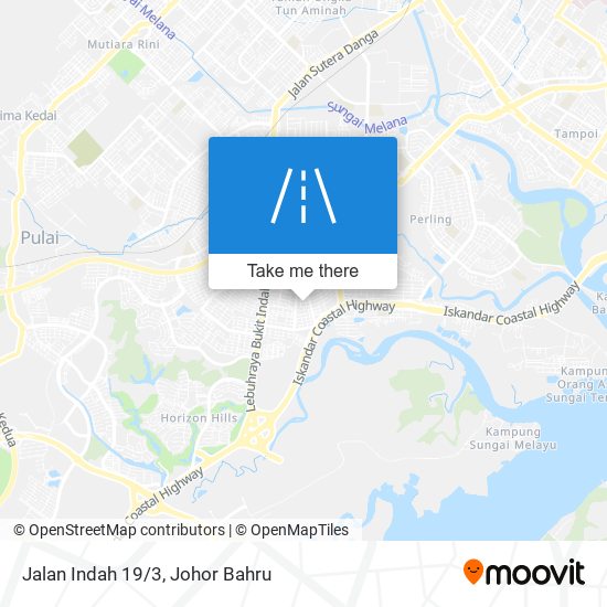 Jalan Indah 19/3 map