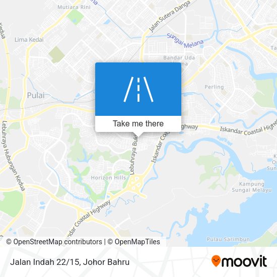 Jalan Indah 22/15 map