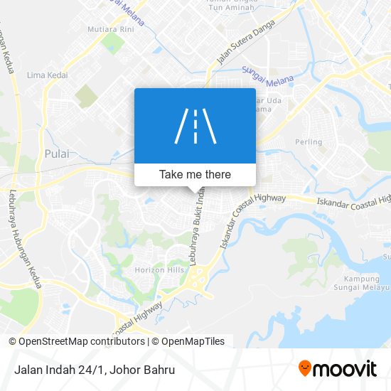 Jalan Indah 24/1 map