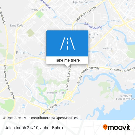 Jalan Indah 24/10 map