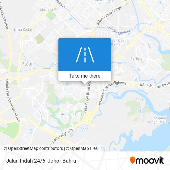 Jalan Indah 24/6 map