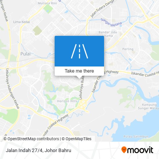 Jalan Indah 27/4 map