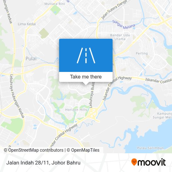 Jalan Indah 28/11 map