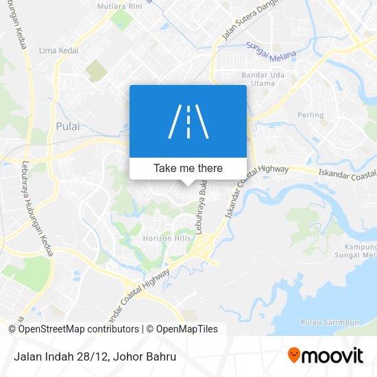 Jalan Indah 28/12 map