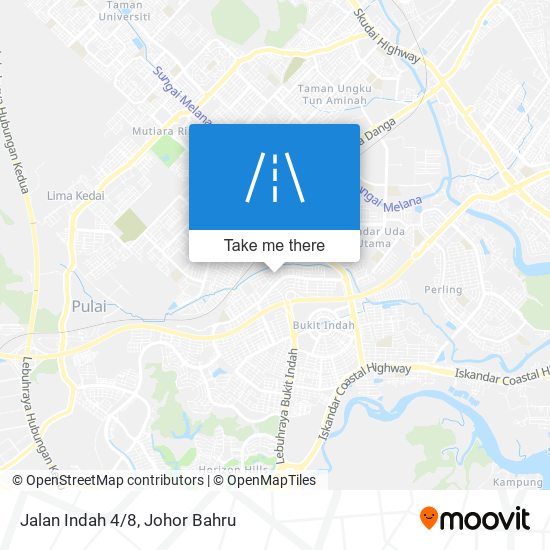 Jalan Indah 4/8 map