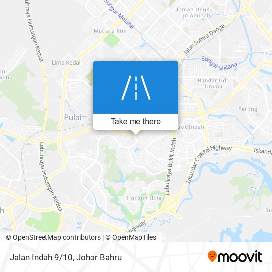 Jalan Indah 9/10 map