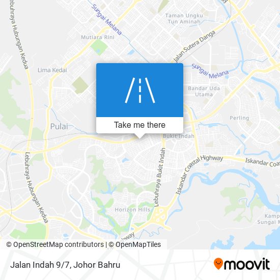 Jalan Indah 9/7 map