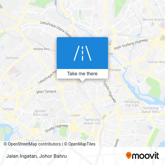 Jalan Ingatan map