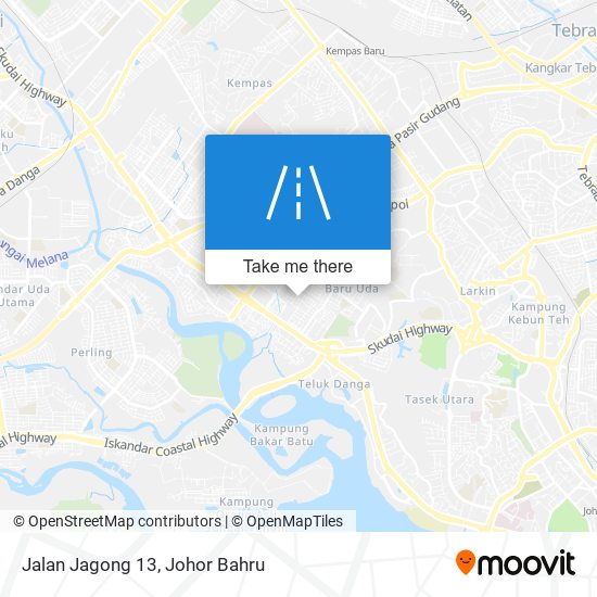 Jalan Jagong 13 map