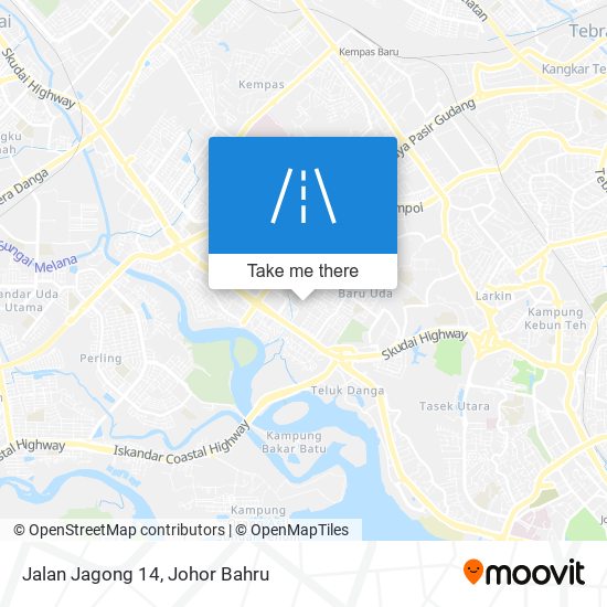 Jalan Jagong 14 map