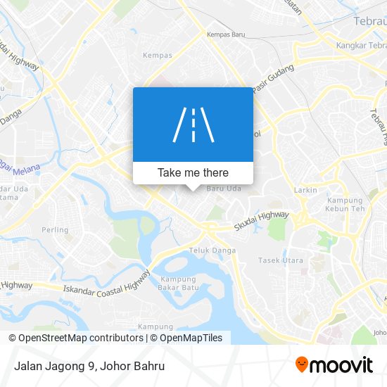 Jalan Jagong 9 map