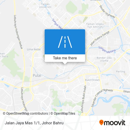 Jalan Jaya Mas 1/1 map