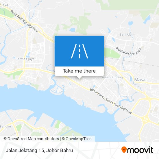 Jalan Jelatang 15 map