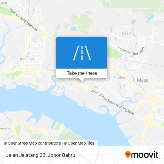 Jalan Jelatang 23 map