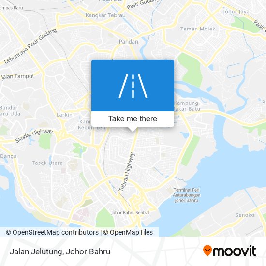 Jalan Jelutung map