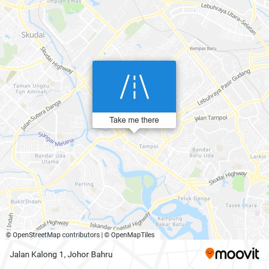 Jalan Kalong 1 map