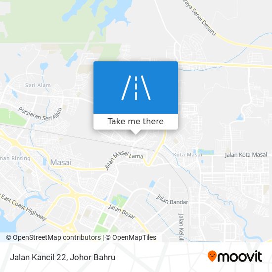 Jalan Kancil 22 map