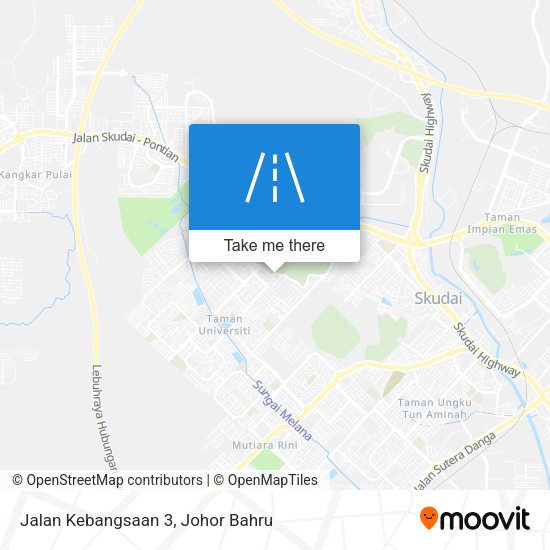 Jalan Kebangsaan 3 map