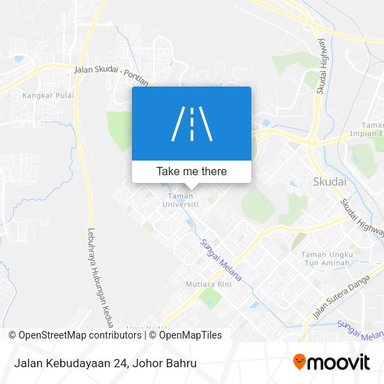 Jalan Kebudayaan 24 map