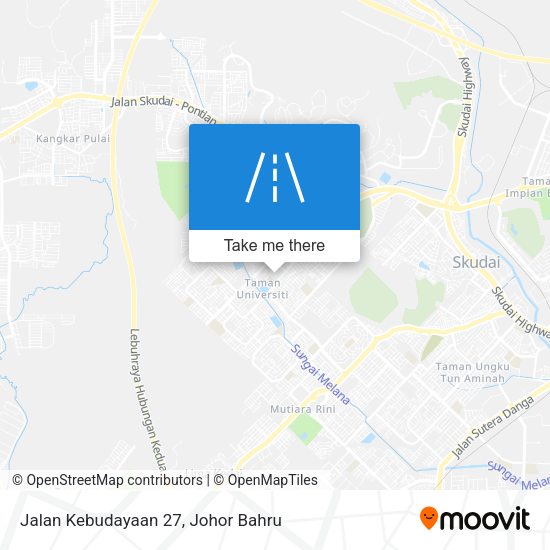 Jalan Kebudayaan 27 map